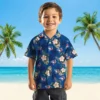 Toronto Blue Jays Hawaiian Shirt - Palm Tree Flower Blue Aloha Shirt