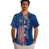 Toronto Blue Jays Hawaiian Shirt - Stitched Flag Blue Aloha Shirt