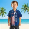 Toronto Blue Jays Hawaiian Shirt - Stitched Flag Blue Aloha Shirt