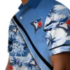 Toronto Blue Jays Hawaiian Shirt - Sunset Palms Blue White Aloha Shirt