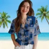Toronto Blue Jays Hawaiian Shirt - Tribal Symbols Blue Aloha Shirt