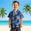 Toronto Blue Jays Hawaiian Shirt - Tribal Symbols Blue Aloha Shirt