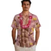 Washington Commanders Hawaiian Shirt - Chest Illusion Burgundy Aloha Shirt