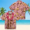 Washington Commanders Hawaiian Shirt - Chest Illusion Burgundy Aloha Shirt
