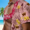 Washington Commanders Hawaiian Shirt - Chest Illusion Burgundy Aloha Shirt