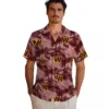 Washington Commanders Hawaiian Shirt - Coastal Palms Burgundy Aloha Shirt
