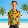 Washington Commanders Hawaiian Shirt - Flamingo Foliage Burgundy Green Aloha Shirt
