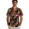 Washington Commanders Hawaiian Shirt - Flamingo Leaves Burgundy Aloha Shirt