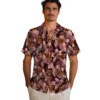 Washington Commanders Hawaiian Shirt - Floral Pineapple Burgundy Aloha Shirt