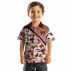 Washington Commanders Hawaiian Shirt - Sunset Palms Burgundy White Aloha Shirt