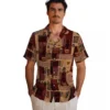 Washington Commanders Hawaiian Shirt - Tribal Symbols Burgundy Aloha Shirt