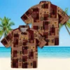 Washington Commanders Hawaiian Shirt - Tribal Symbols Burgundy Aloha Shirt