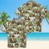 Washington Commanders Hawaiian Shirt - Tropical Yoda Green Aloha Shirt