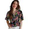 Washington Nationals Hawaiian Shirt - Personalized Hibiscus Paradise Aloha Shirt