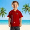 Washington Nationals Hawaiian Shirt - Stuart Minion Red Aloha Shirt