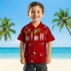 Washington Nationals Hawaiian Shirt - Surfboard Palm Red Aloha Shirt