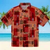 Washington Nationals Hawaiian Shirt - Tribal Symbols Red Aloha Shirt