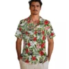 Washington Nationals Hawaiian Shirt - Tropical Yoda Green Aloha Shirt