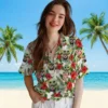 Washington Nationals Hawaiian Shirt - Tropical Yoda Green Aloha Shirt
