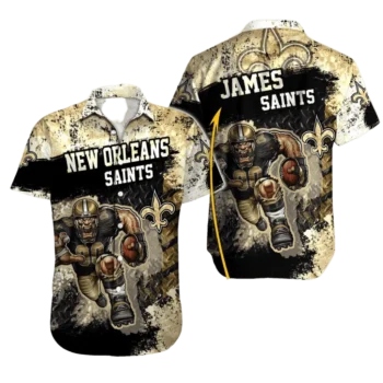 Personalized New Orleans Saints Beast Mode Hawaiian Shirt